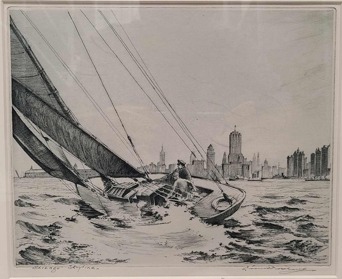 Chicago Skyline by Leon Pescheret, Image 1.