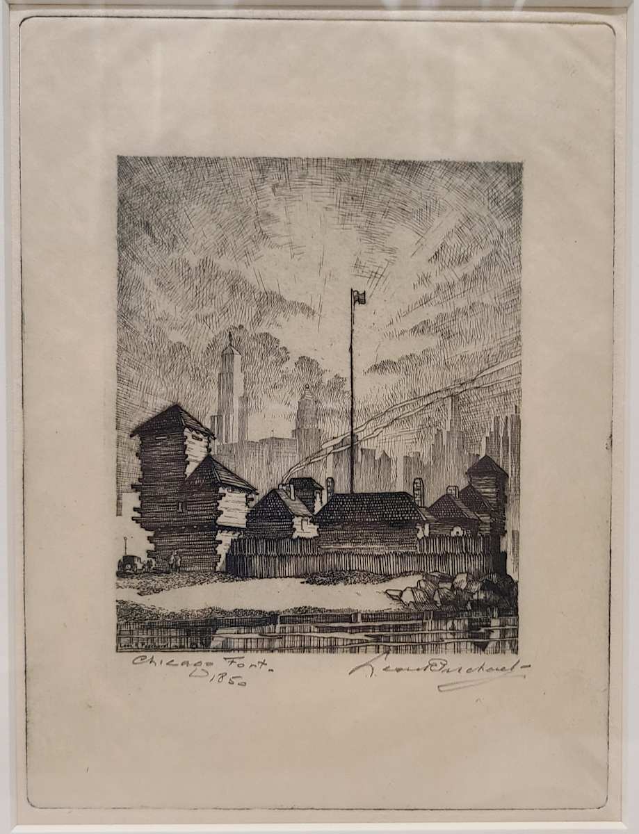 Chicago Fort by Leon Pescheret, Image 1.