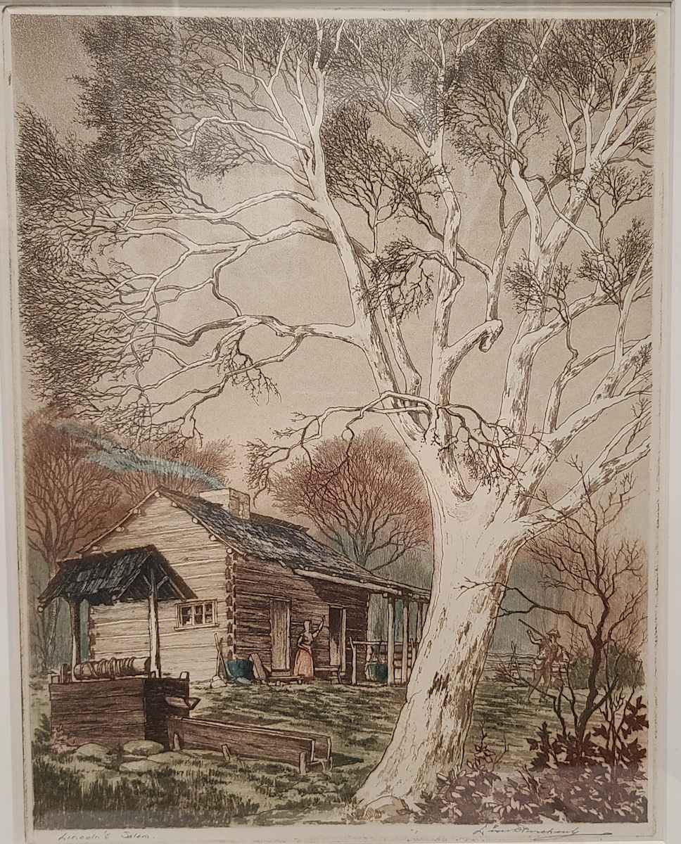Lincoln's Salem by Leon Pescheret, Image 1.