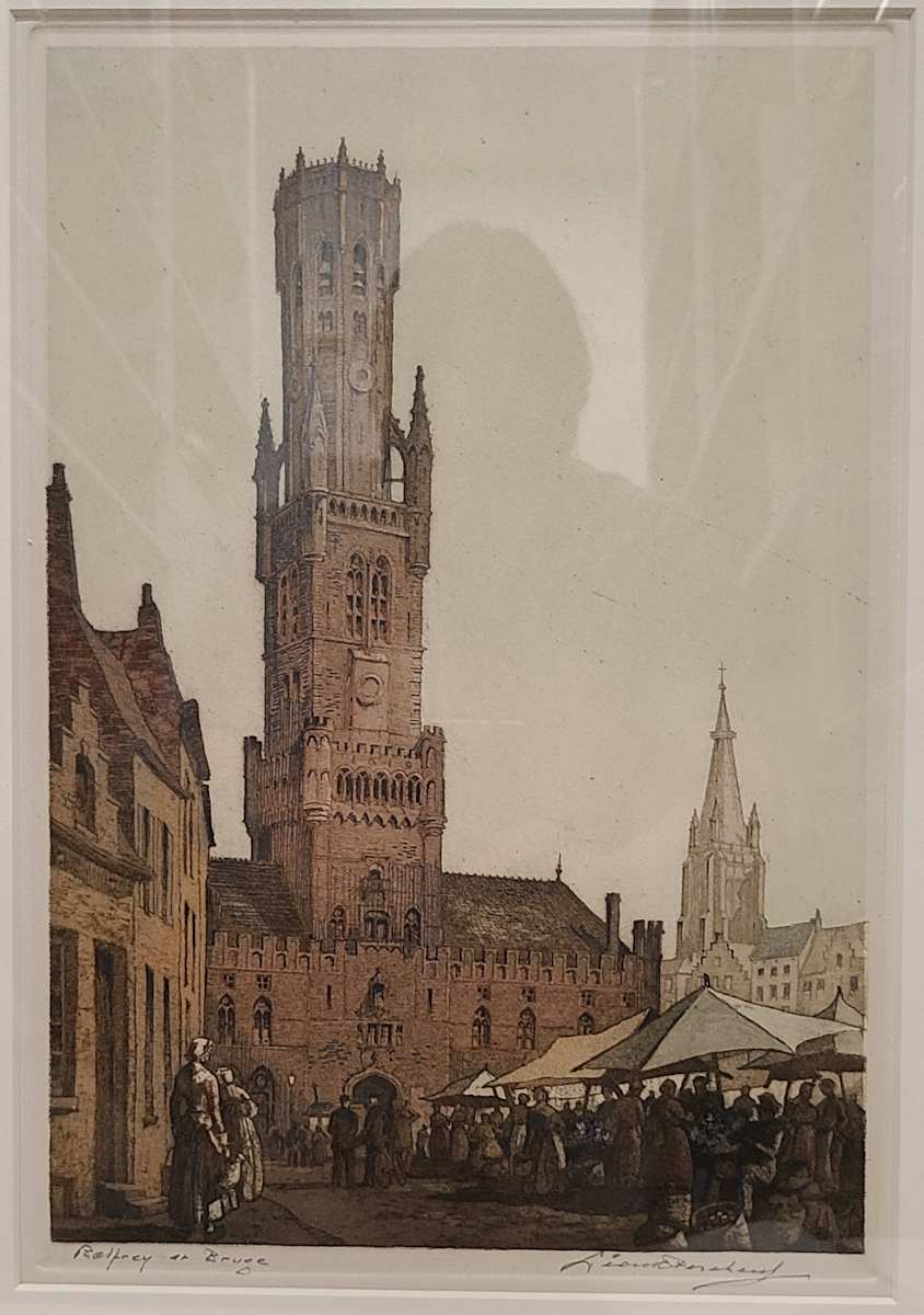 Belfrey at Bruge by Leon Pescheret, Image 1.