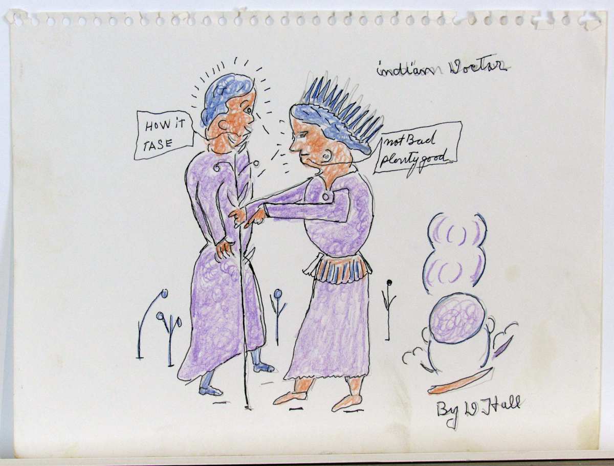 Indian Doctor by Dilmus Hall, Image 1.