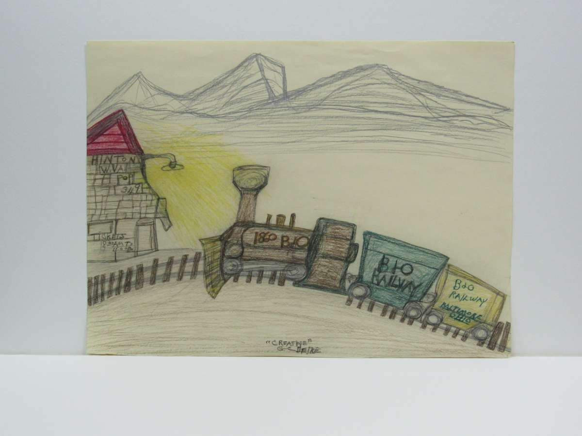 B & O Railway by Gerald DePrie, Image 1.