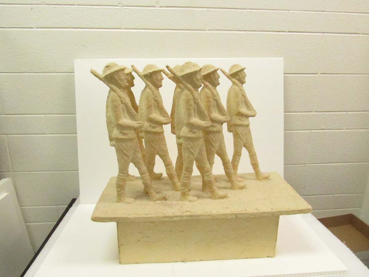 7 Dough Boy with Rifles by Bill Haendel, Image 1.