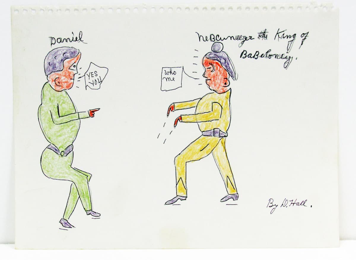 Daniel and Nebcuneezer by Dilmus Hall, Image 1.