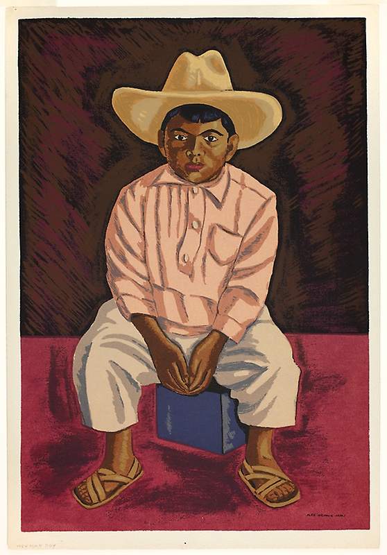 Mexican Boy by Max Arthur Cohn, Image 1.