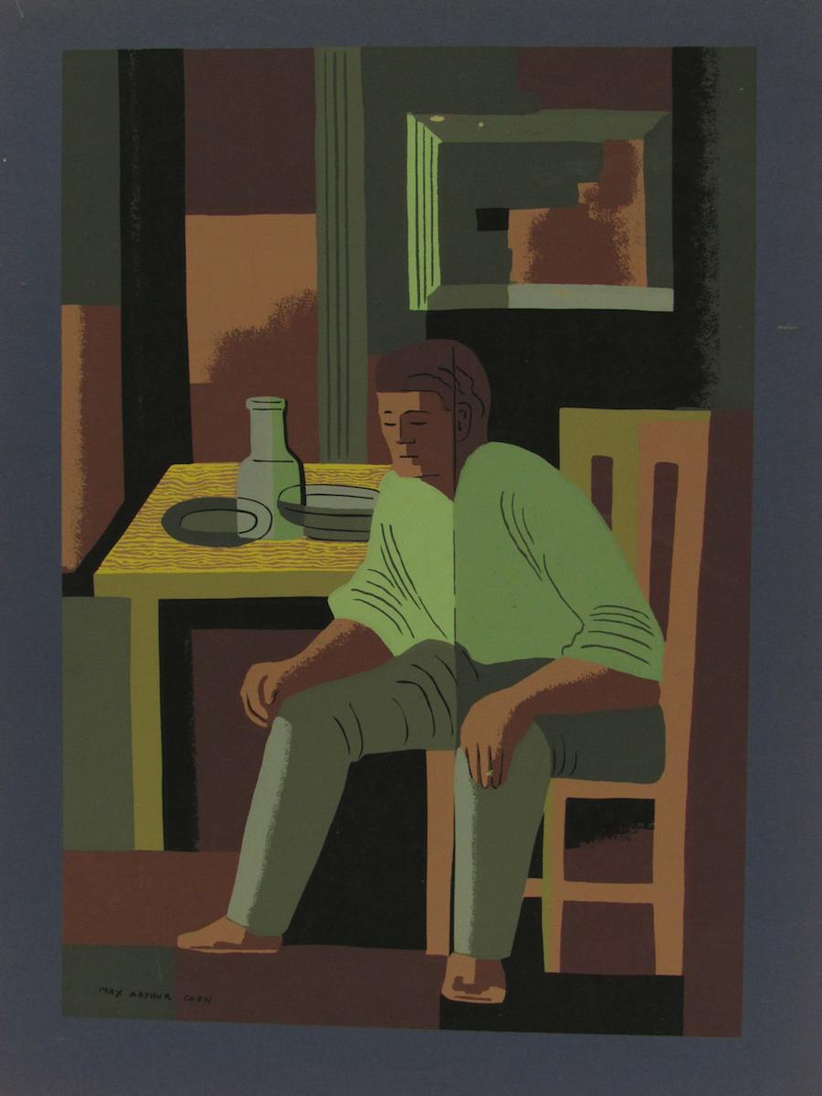 Seated Man by Max Arthur Cohn, Image 1.