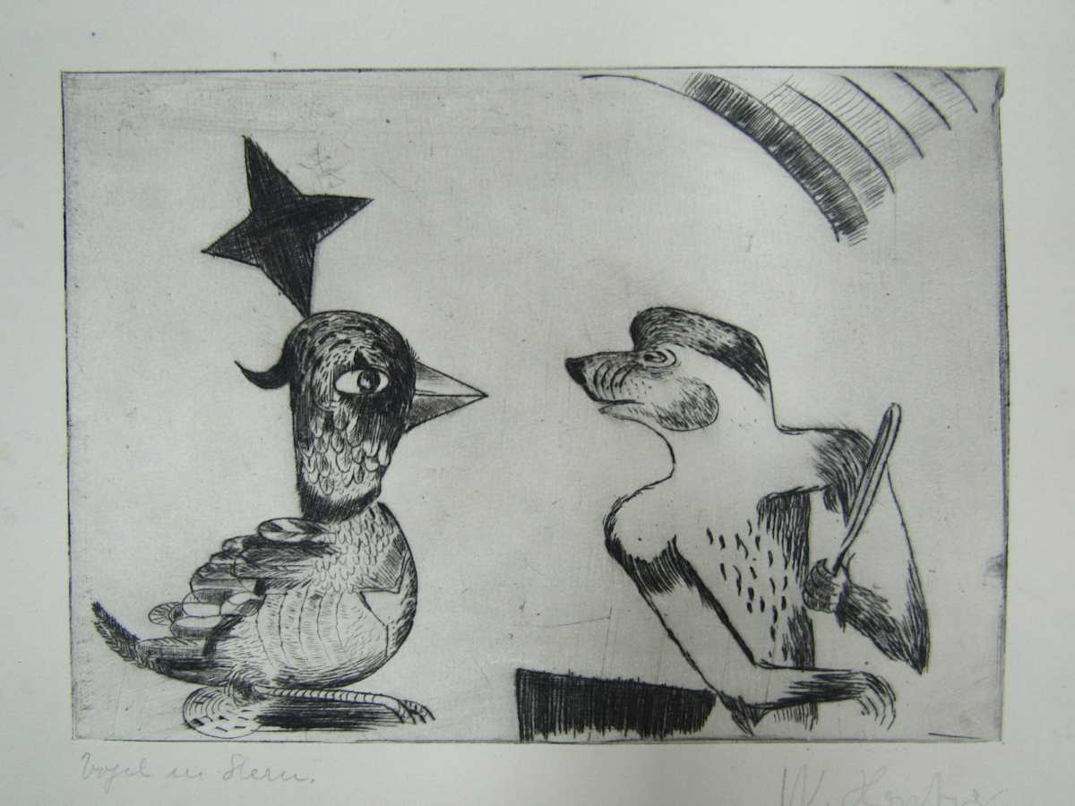 Vogel mit Stern (Bird with Star) by Wilhem Höpfner, Image 1.