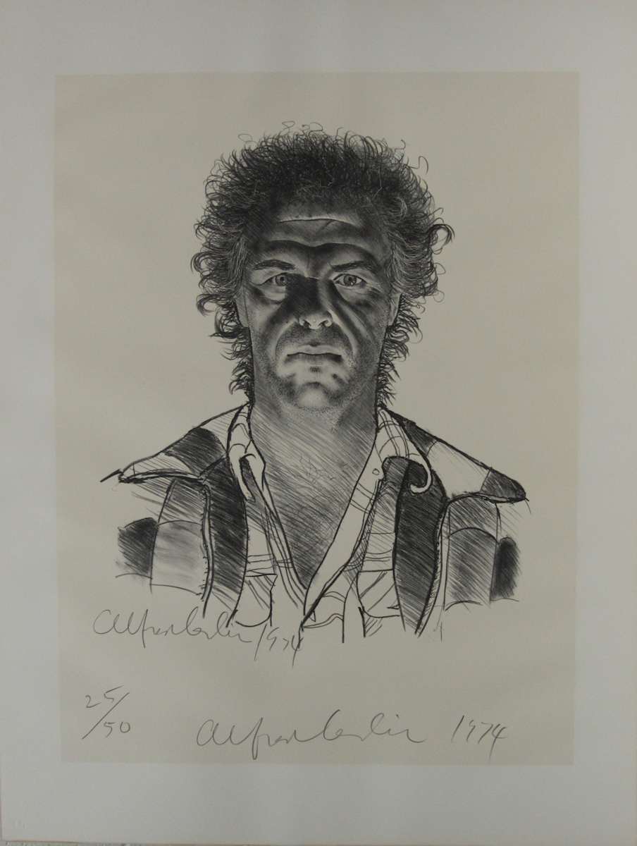 Self-Portrait by Alfred Leslie, Image 1.