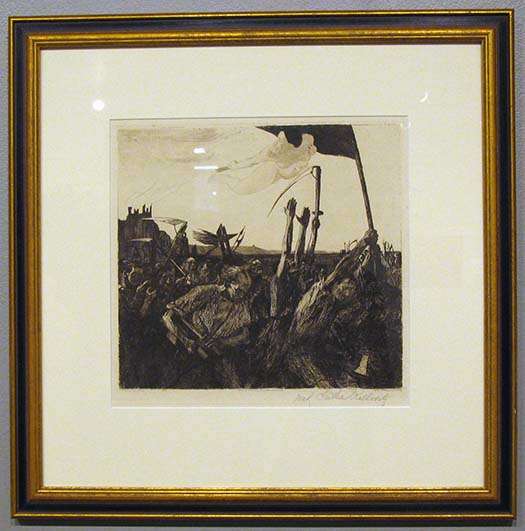 Aufruhr (The Uprising) by Kathe Kollwitz, Image 1.
