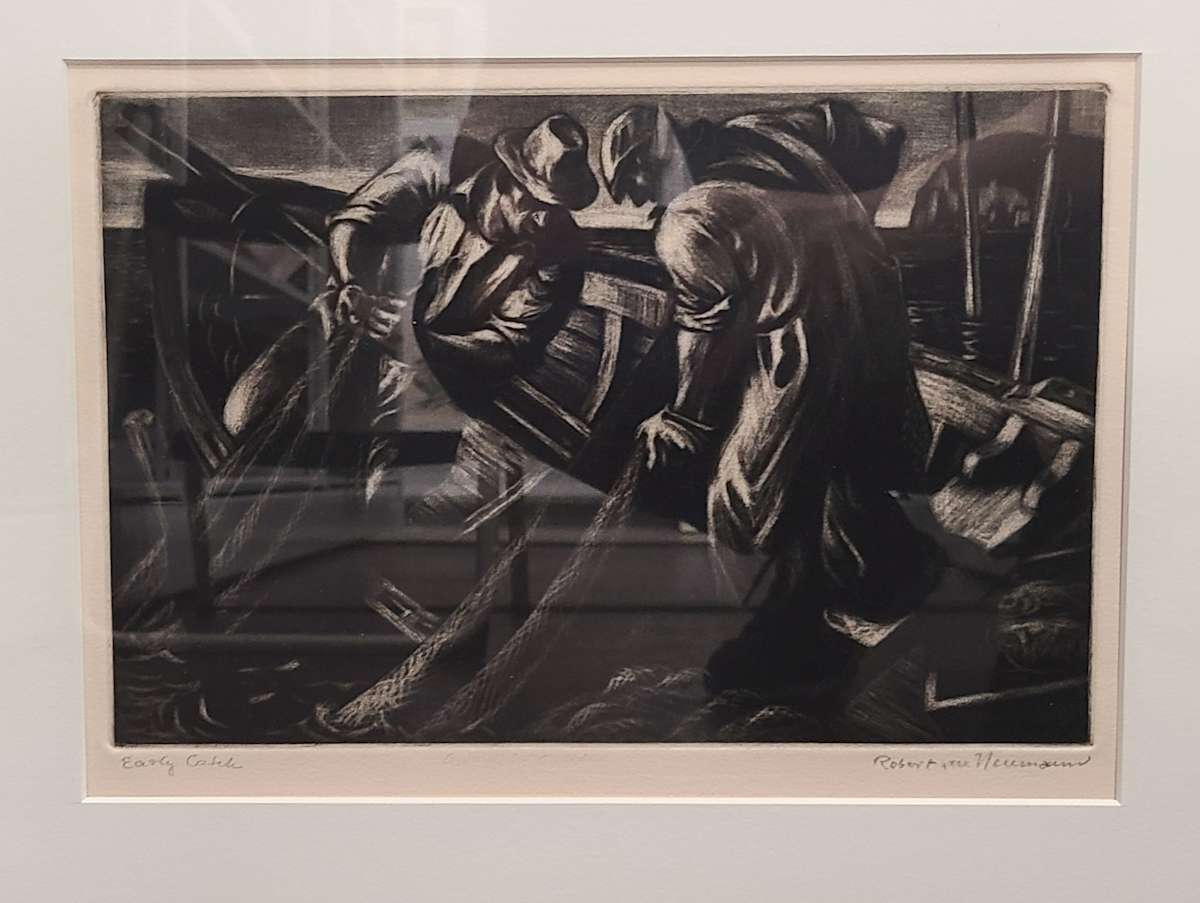 Folio: "Early Catch" by Robert Von Neumann, Image 1.