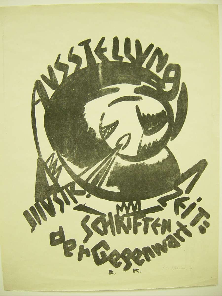 Poster by Bernhard Kretzschmar, Image 1.