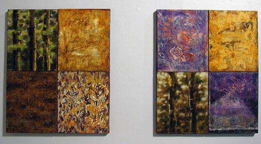 2 Untitled Paintings by Renato Esquivel, Image 1.