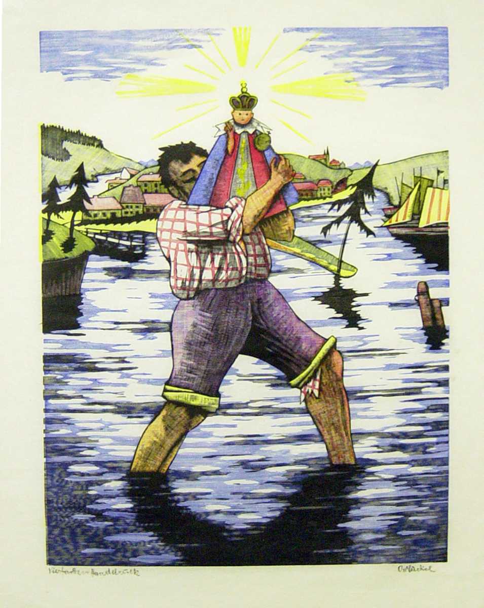 Christophorus by Otto Nuckel, Image 1.
