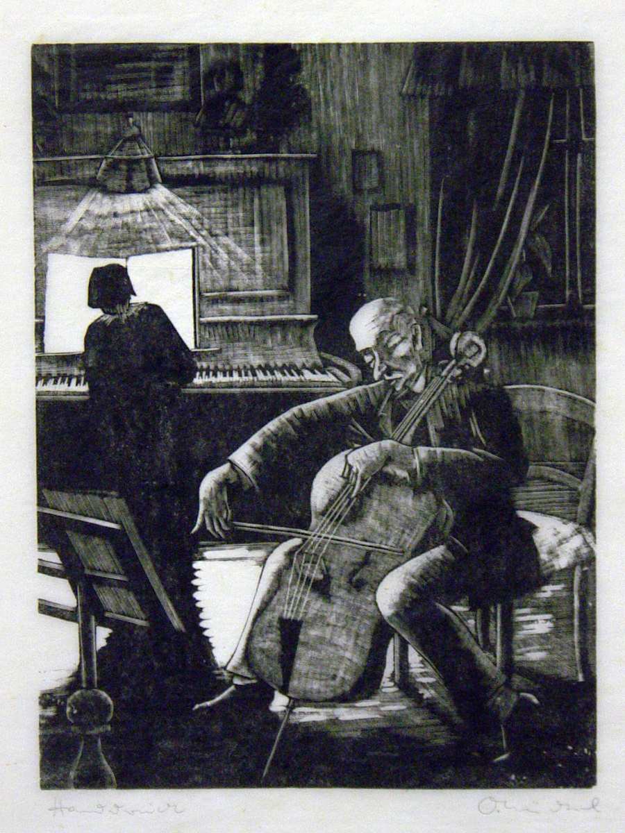 Hausmusik by Otto Nuckel, Image 1.