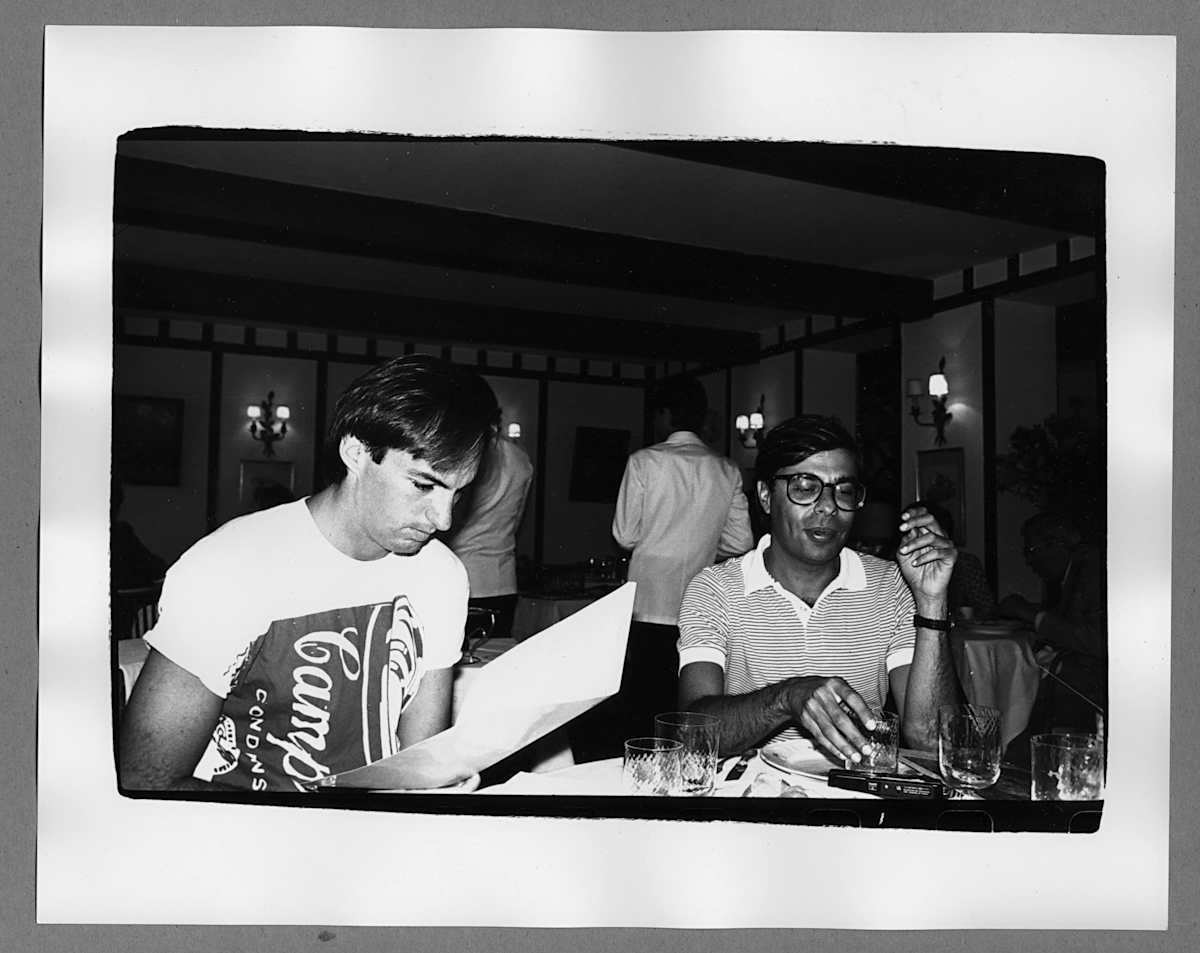 Colacello, Bob, Gould, Jon by Andy Warhol, Image 1.