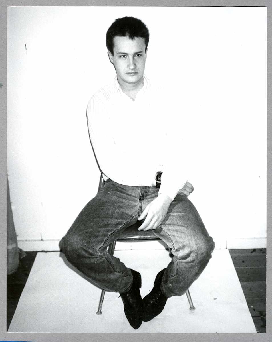 Donald Baechler by Andy Warhol, Image 1.