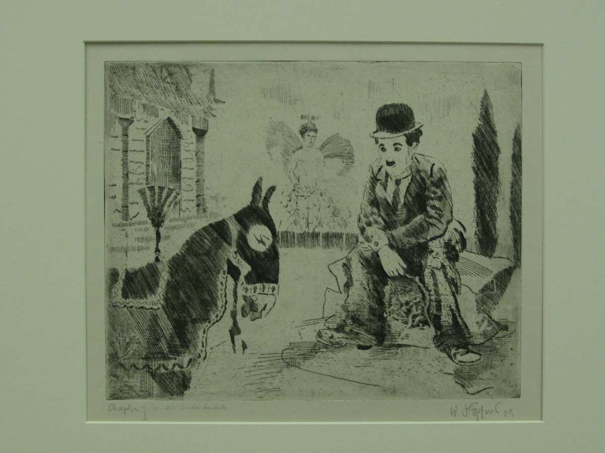 Chaplin I und die Leichenkutcne by Wilhem Hopfner, Image 1.