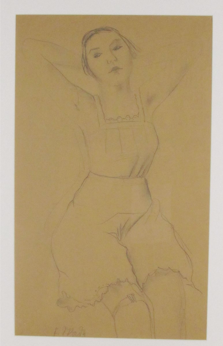 Sitzendes Madchen by Fritz Skade, Image 1.