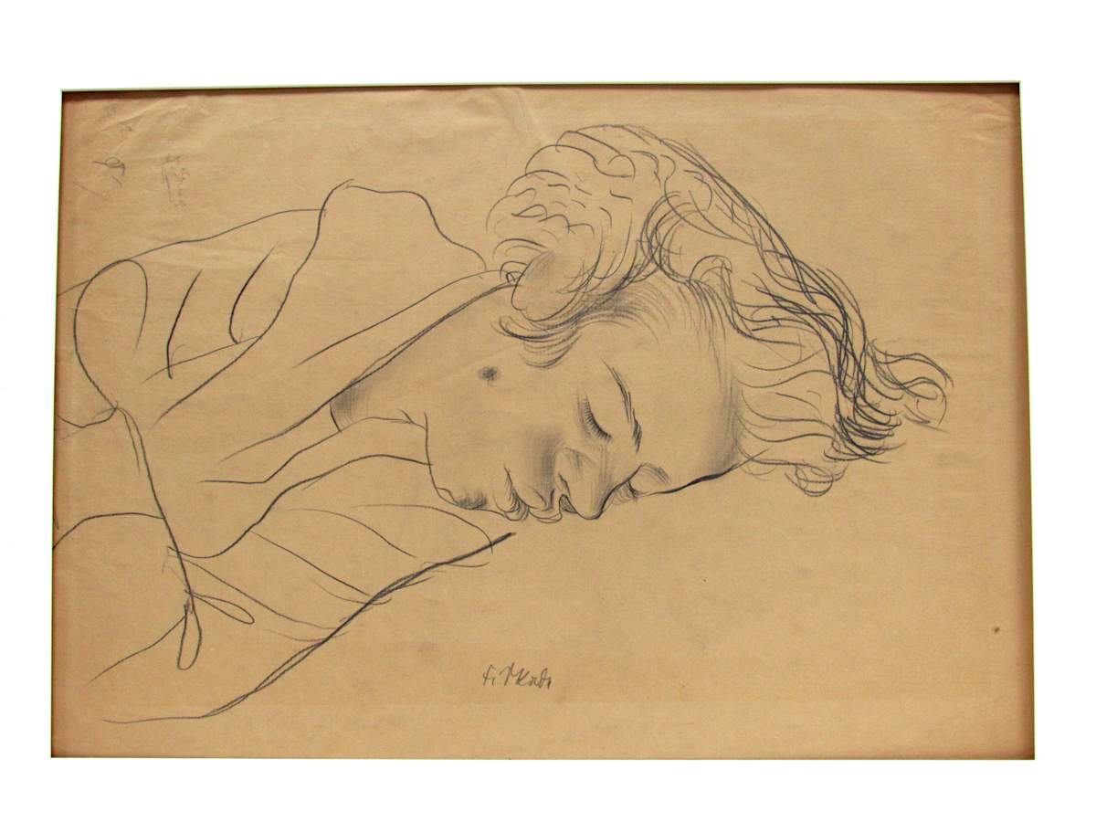 Schlafende by Fritz Skade, Image 1.