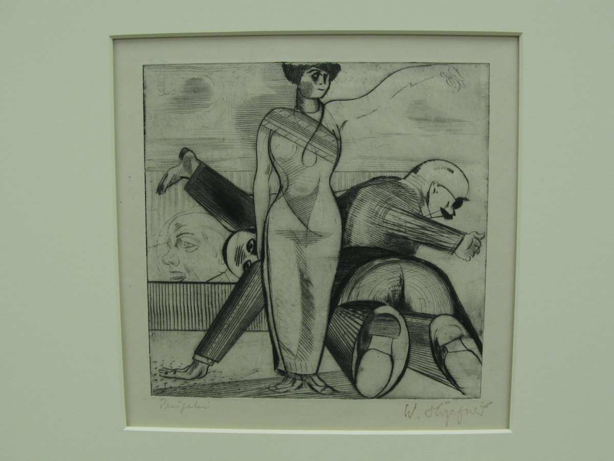 Prügelei (Brawl) by Wilhem Höpfner, Image 1.
