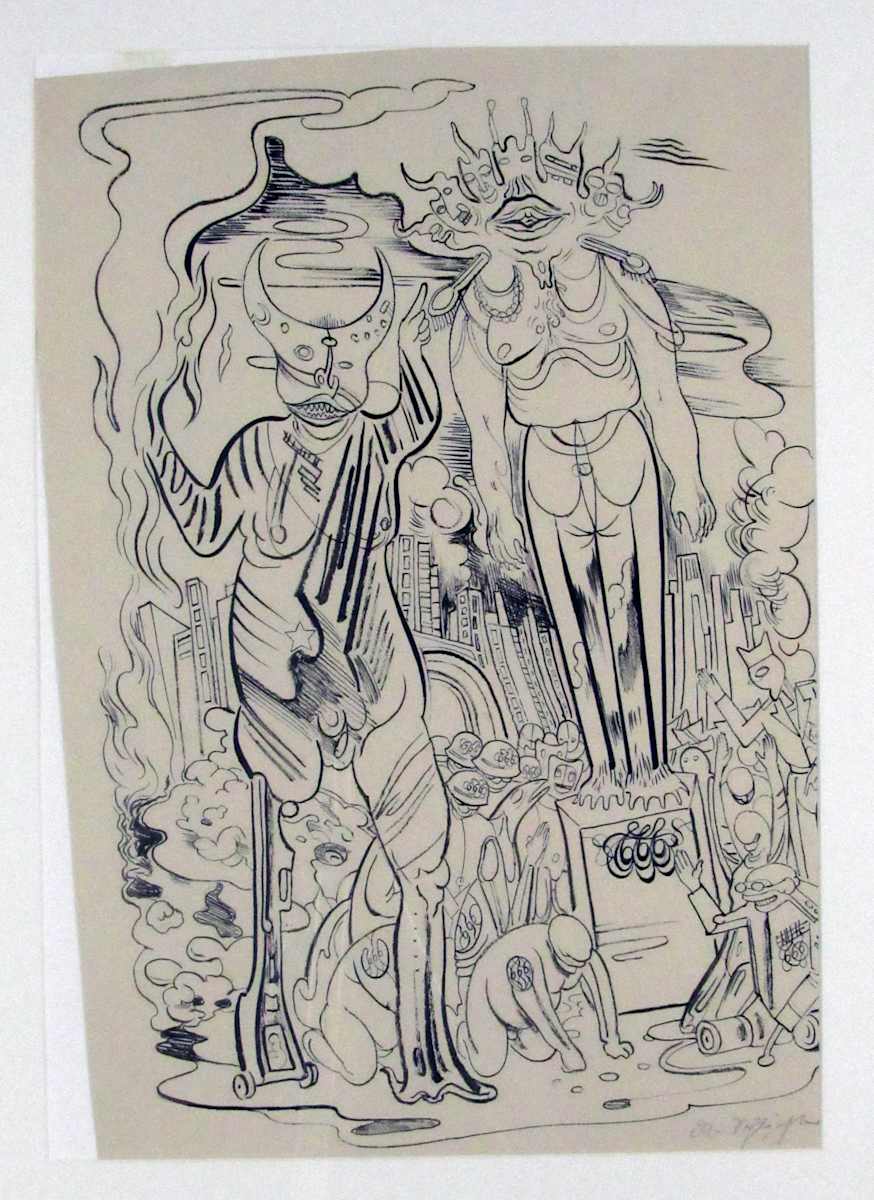 Apokalypse (longer title illegible) by Rudolf Schlichter, Image 1.