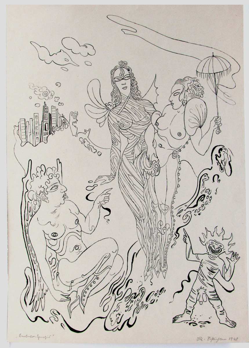 Gnosis by Rudolf Schlichter, Image 1.