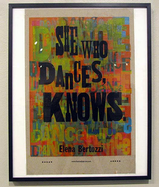 She Who Dances Knows by Amos Kennedy, Image 1.