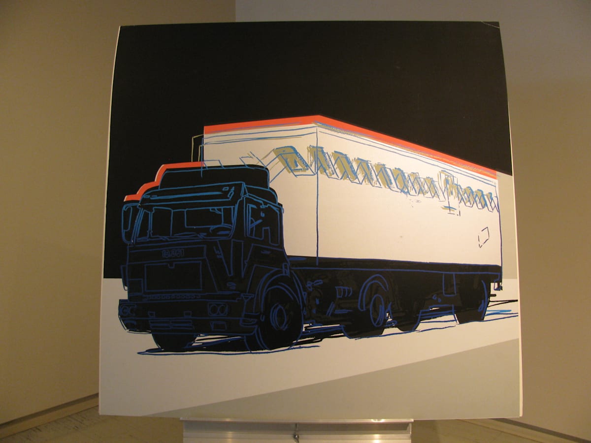 Truck by Andy Warhol, Image 1.