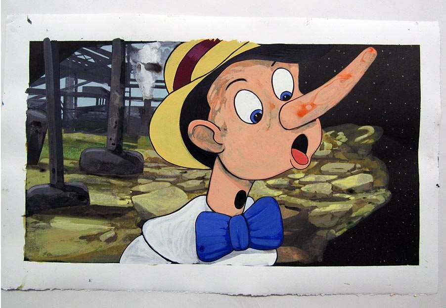 Pinocchio Visits Gary by James Stephens, Image 1.