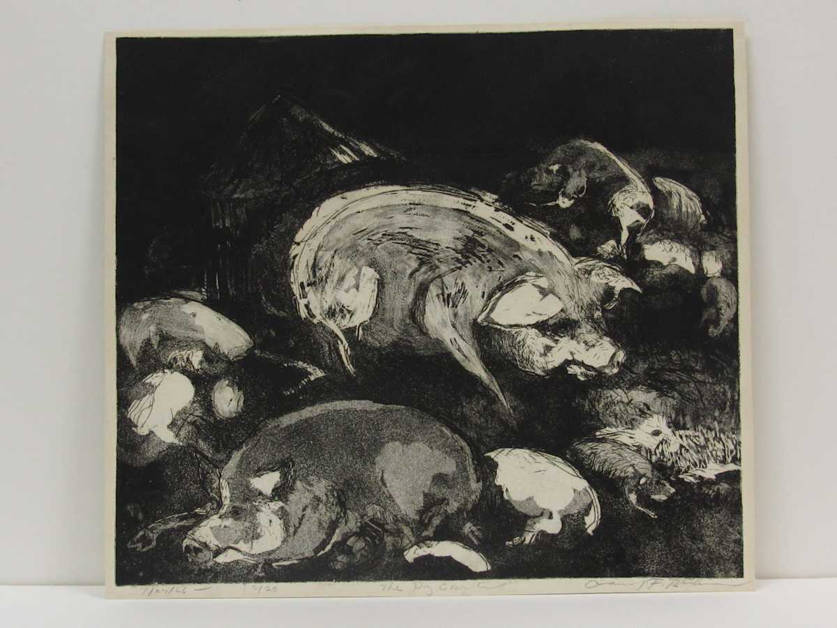 The Pig Circle by David Bushman, Image 1.