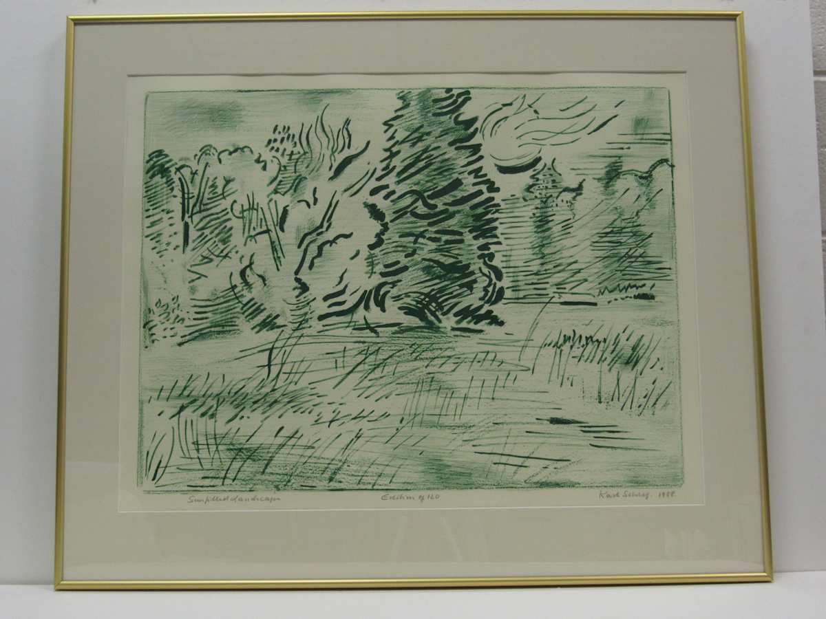 Sunfilled Landscape by Karl Schrag, Image 1.
