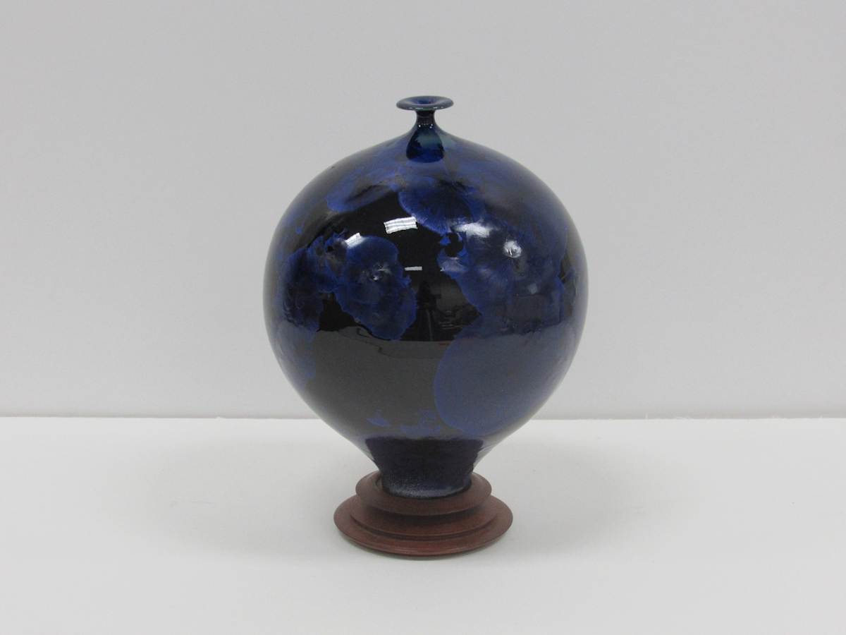 Untitled, (Blue Vase) by Jesse Hull, Image 1.
