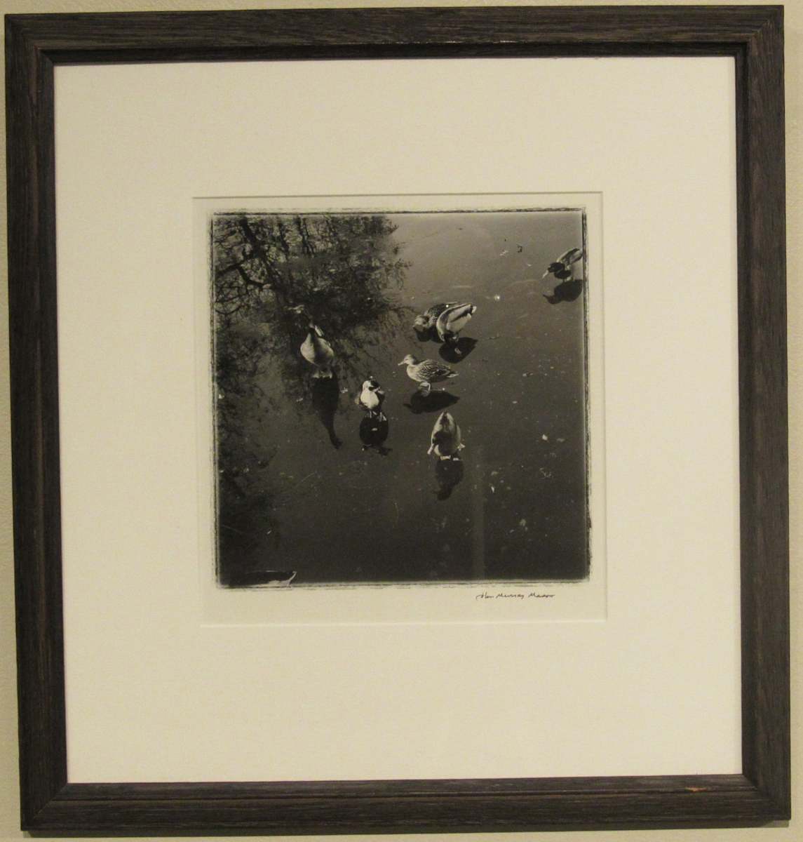 Untitled (Ducks on a Pond) by John Murray Mason, Image 1.