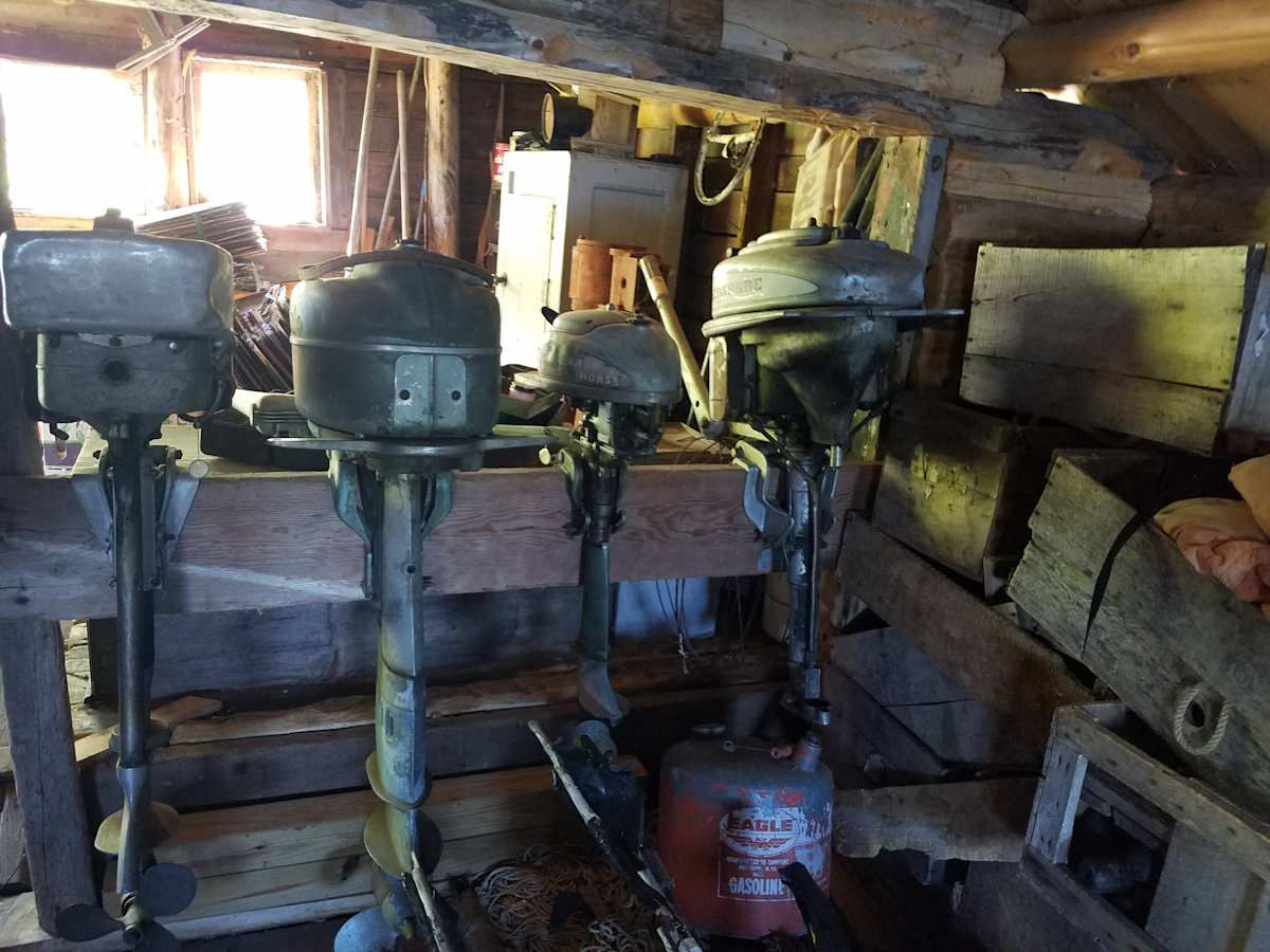 Boat House Motors by Jan Somers 