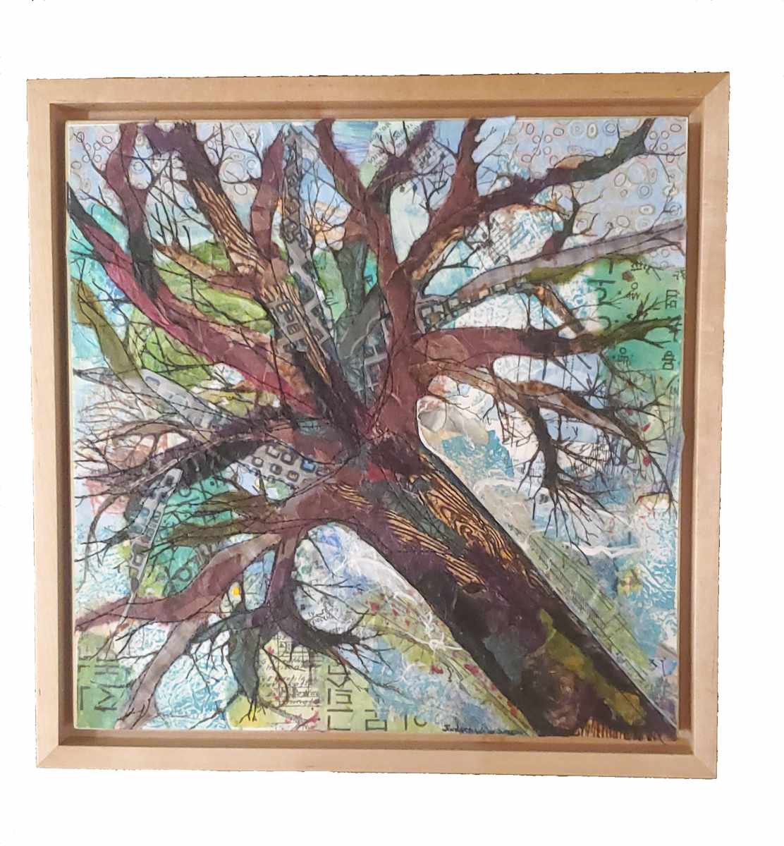 Looking Up Through the Branches by Jan Somers 