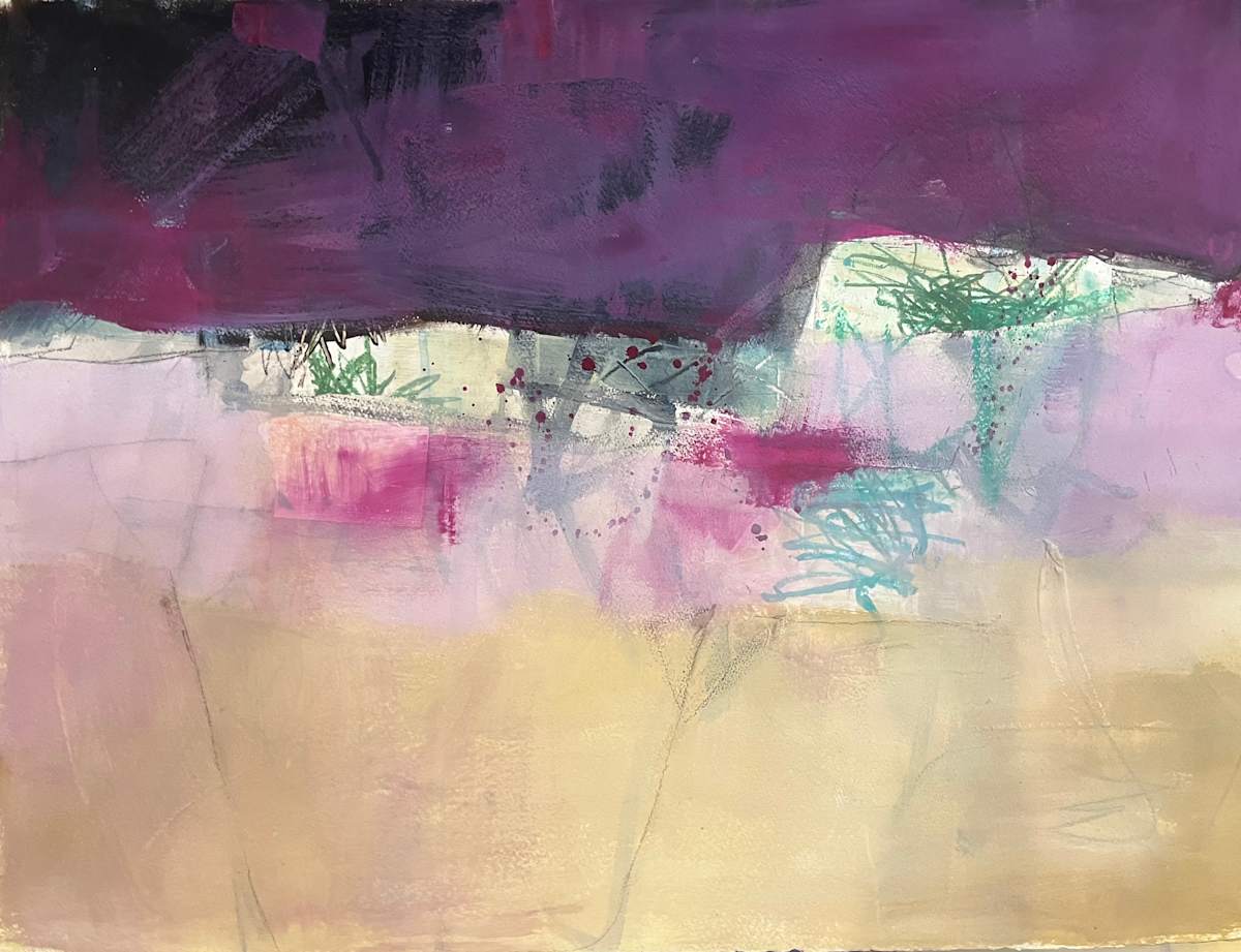 spring snow by Patricia Coughlin  Image: another in the Covid series