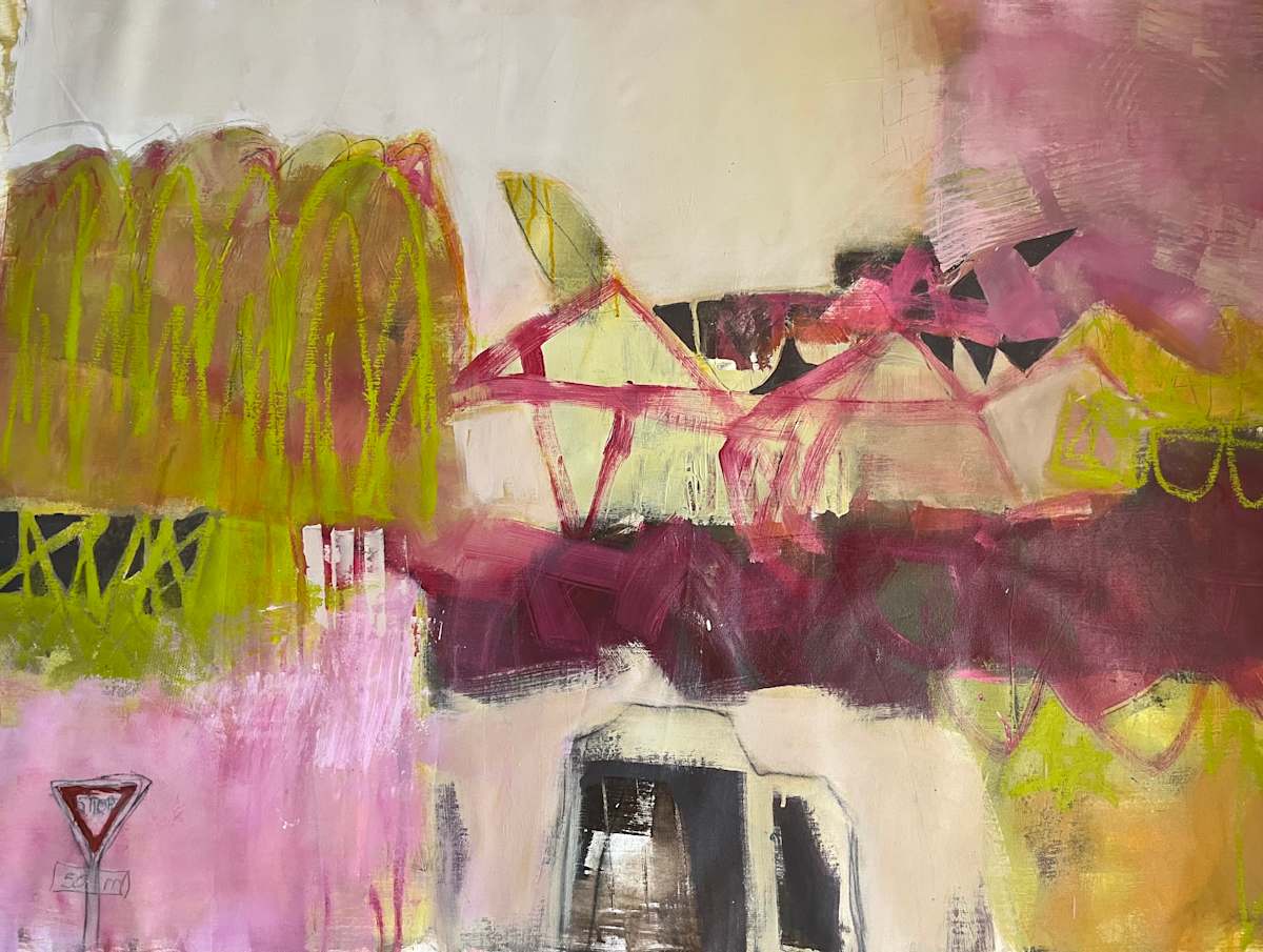 a bit of whimsy by Patricia Coughlin  Image: Inspired by the charming village of Orquevaux, France