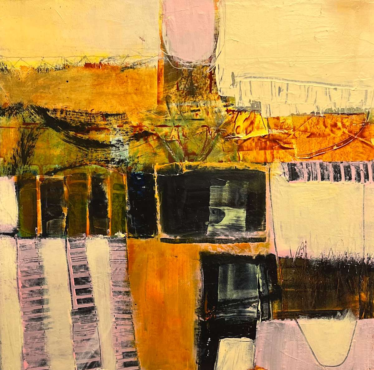 golden kimono by Patricia Coughlin 