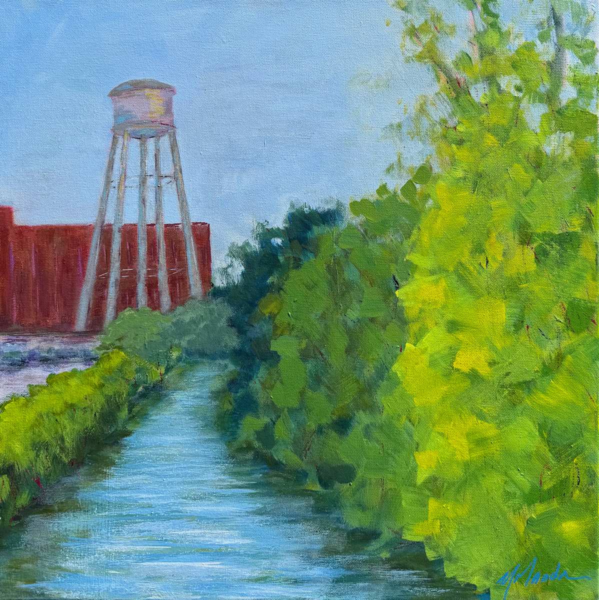 Town Branch in Spring by Yolanda Kennison, Image 1.