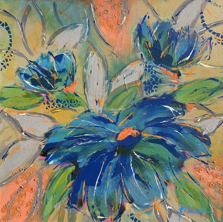 Fearless in Blue by Yolanda Kennison, Image 1.