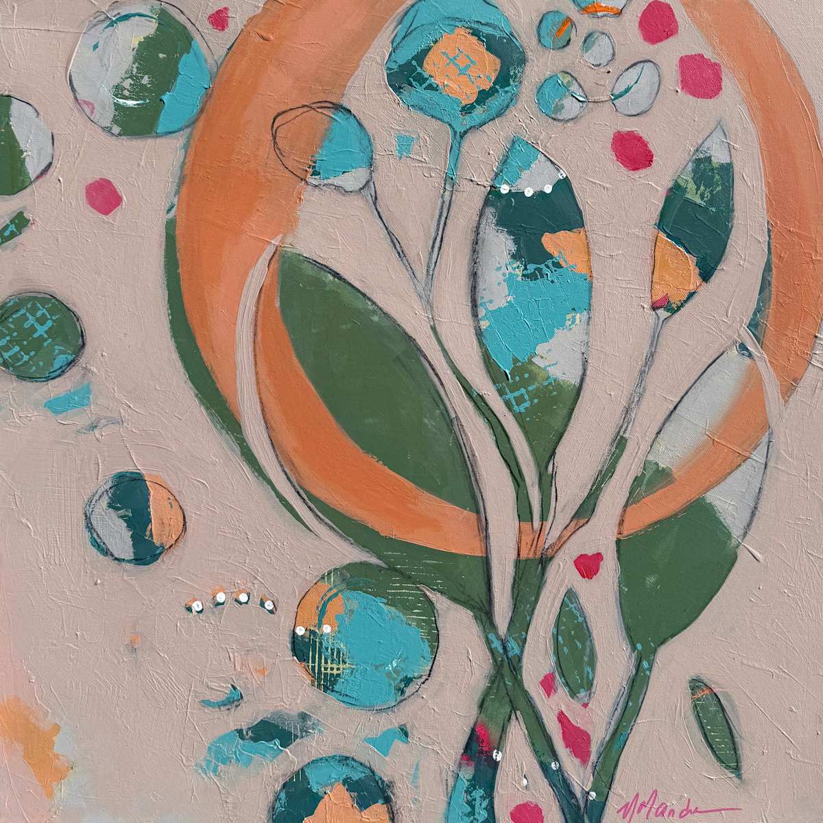 Spiral Samba 2 by Yolanda Kennison, Image 1.