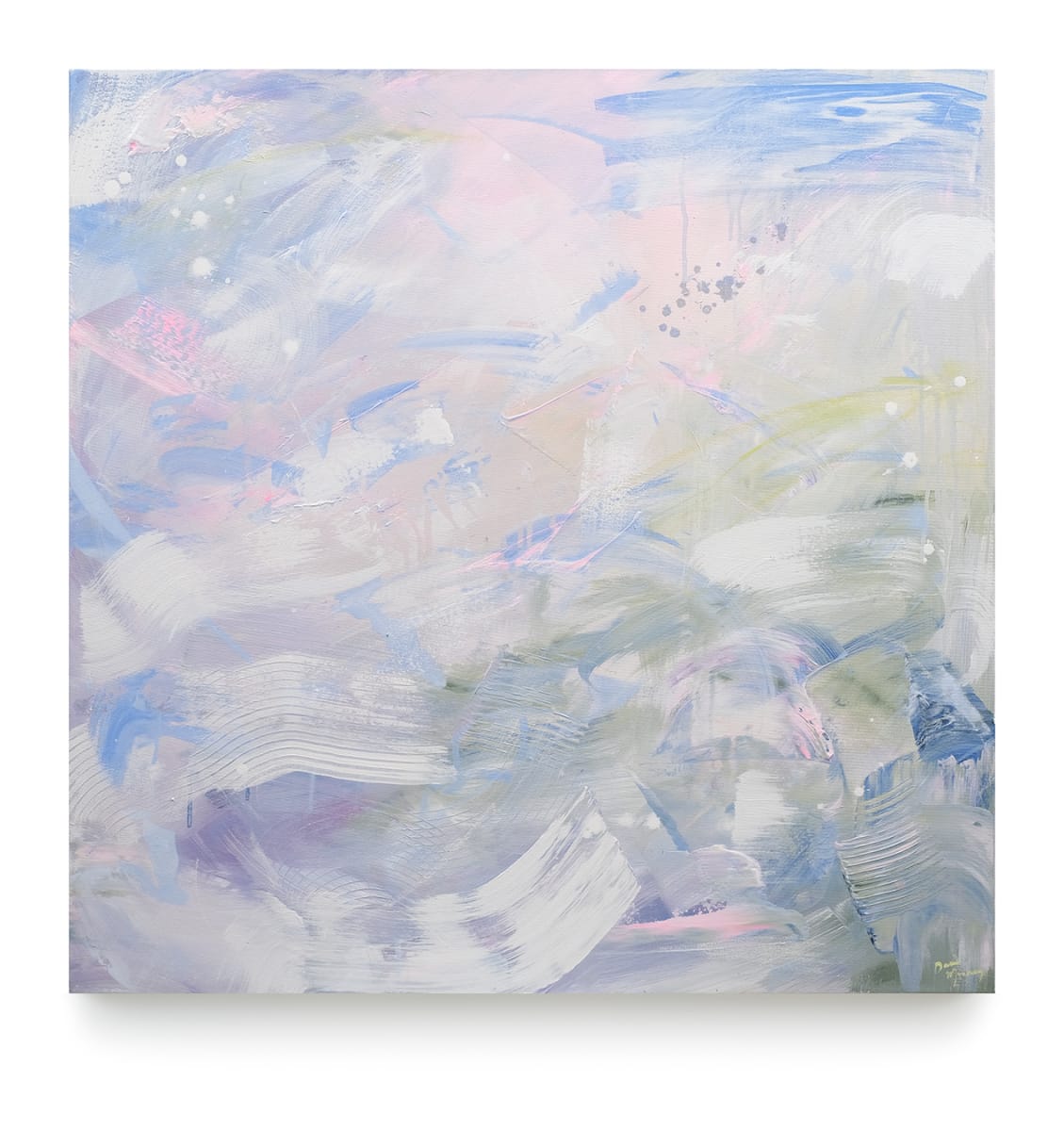 Traces of Memory by Dana Mooney  Image: "Traces of Memory" is the ideal dreamstate, a calming artwork perfect for your bedroom or anywhere that art directly impacts mental health.  This painting on canvas pairs beautifully with "Featherlight." 

Acrylic on Canvas

30" x 30" 

$1575