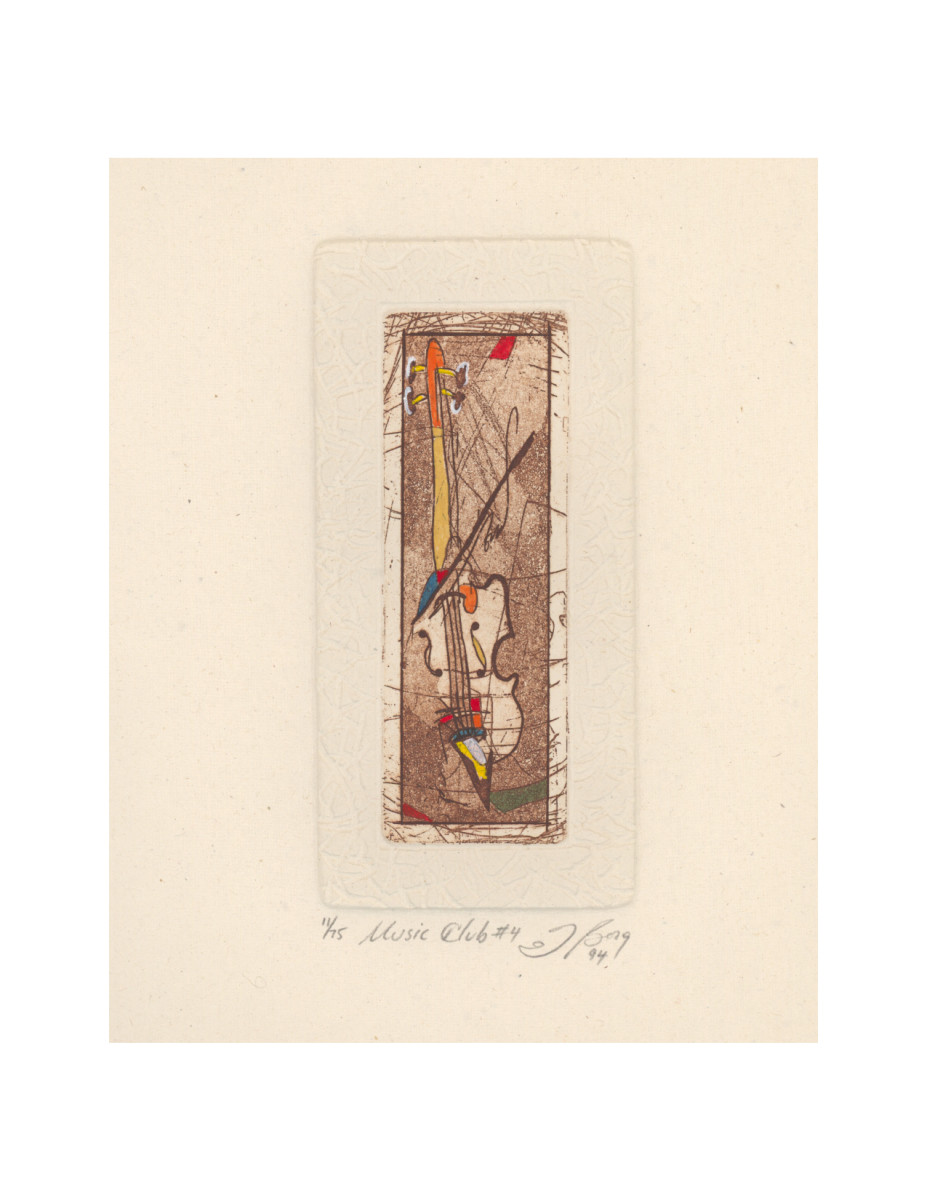 Music Club #4 (six prints) by Joe Borg 