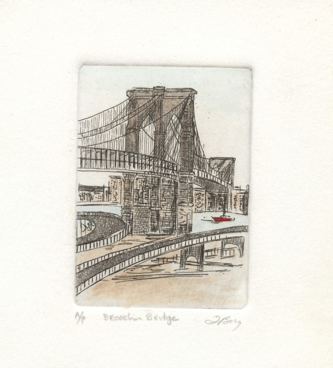 Brooklyn Bridge by Joe Borg 