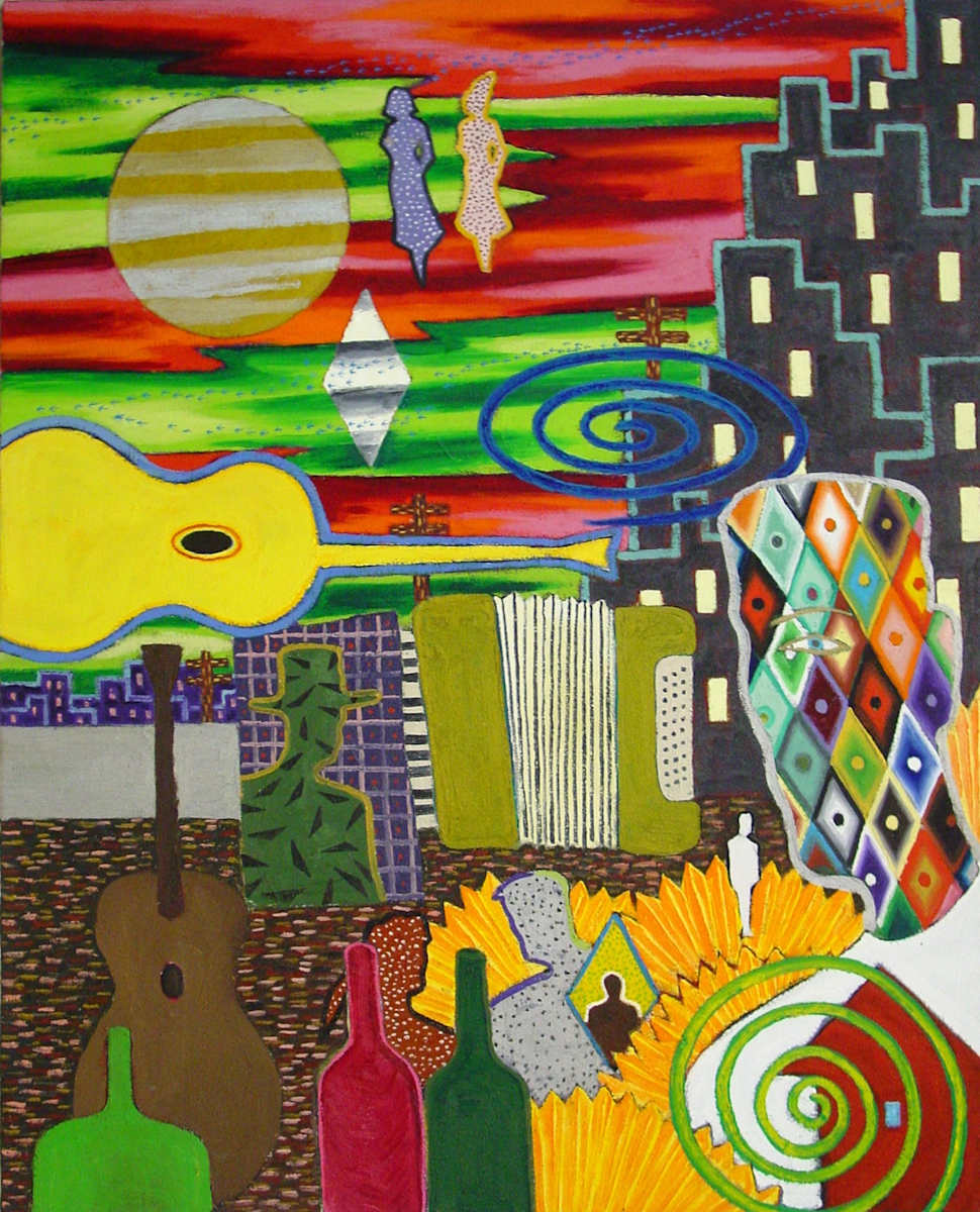 SUMMER SUNSET by Francis Pavy 