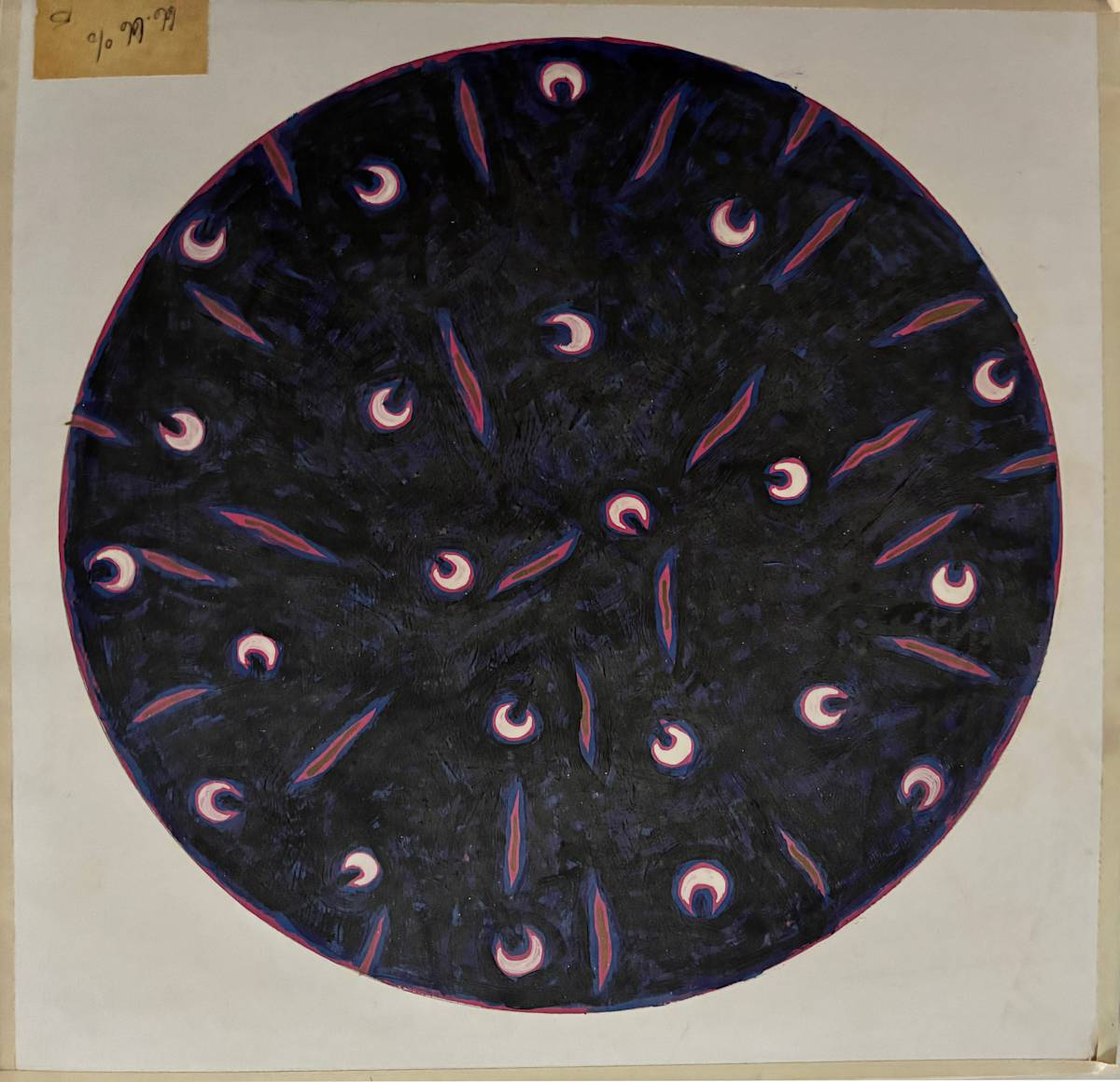 Popcorn TIn Lid study by Francis Pavy, Image 2.