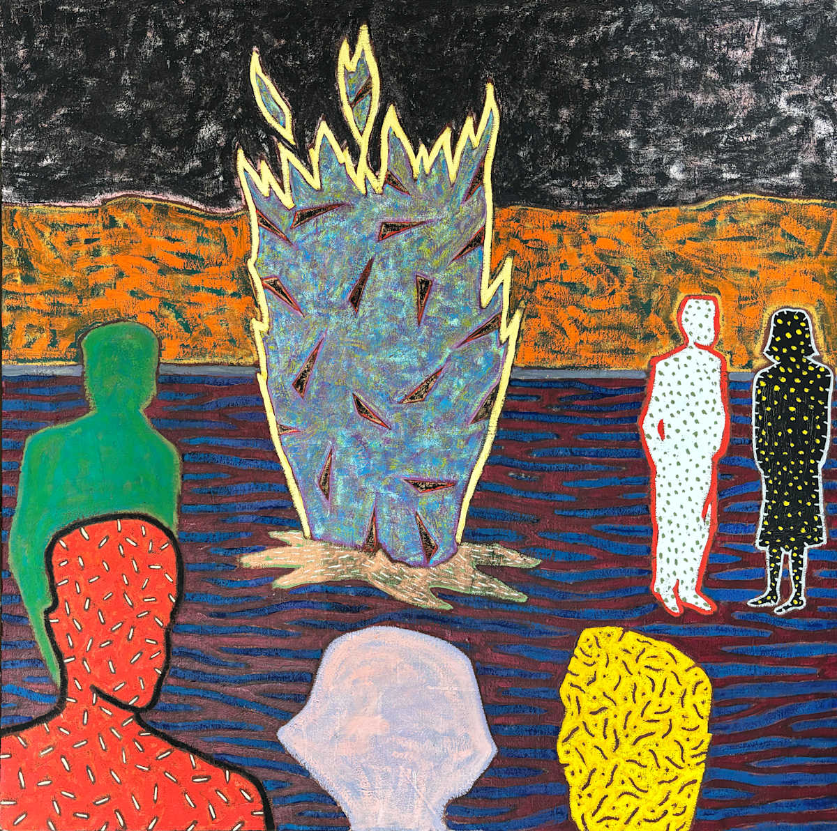 Bonfire by Francis Pavy 