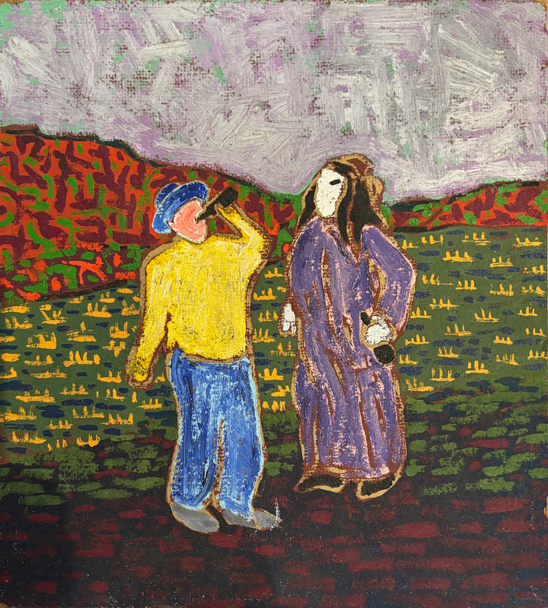 2 DRINKING MARDI GRAS by Francis Pavy, Image 2.