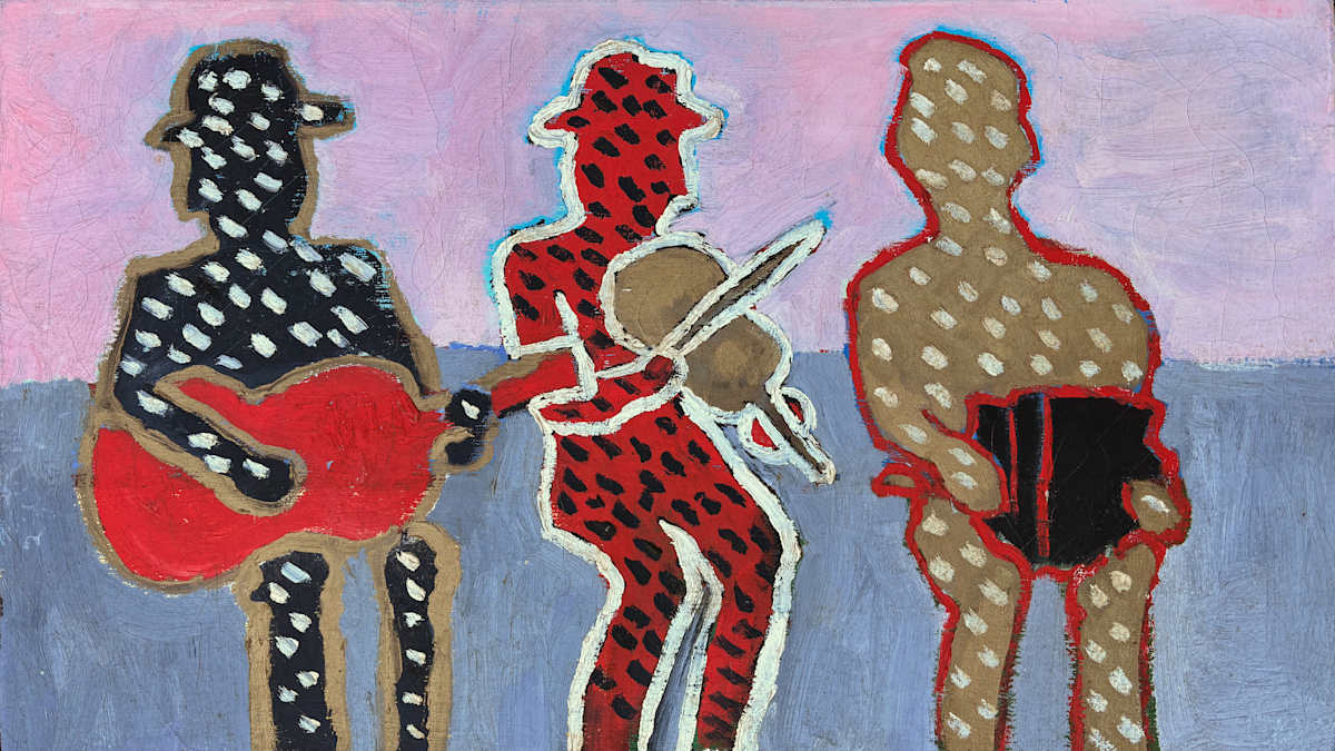 Three  musicians by Francis Pavy, Image 1.