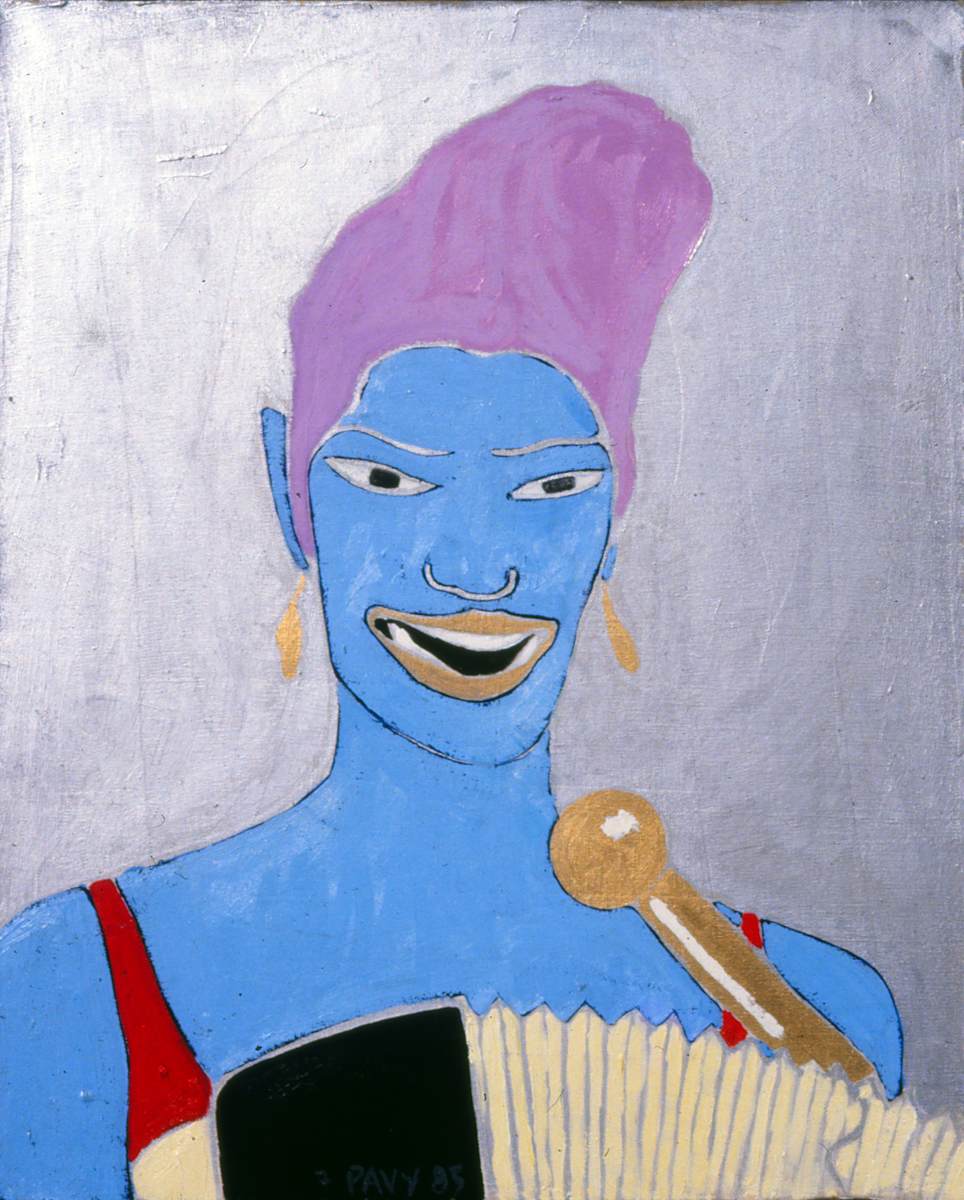 Zydeco Player by Francis Pavy 